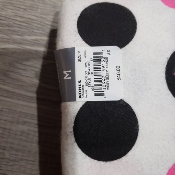 Pajama Set Love Birds Flannel 2 piece set - Picture 2 of 2